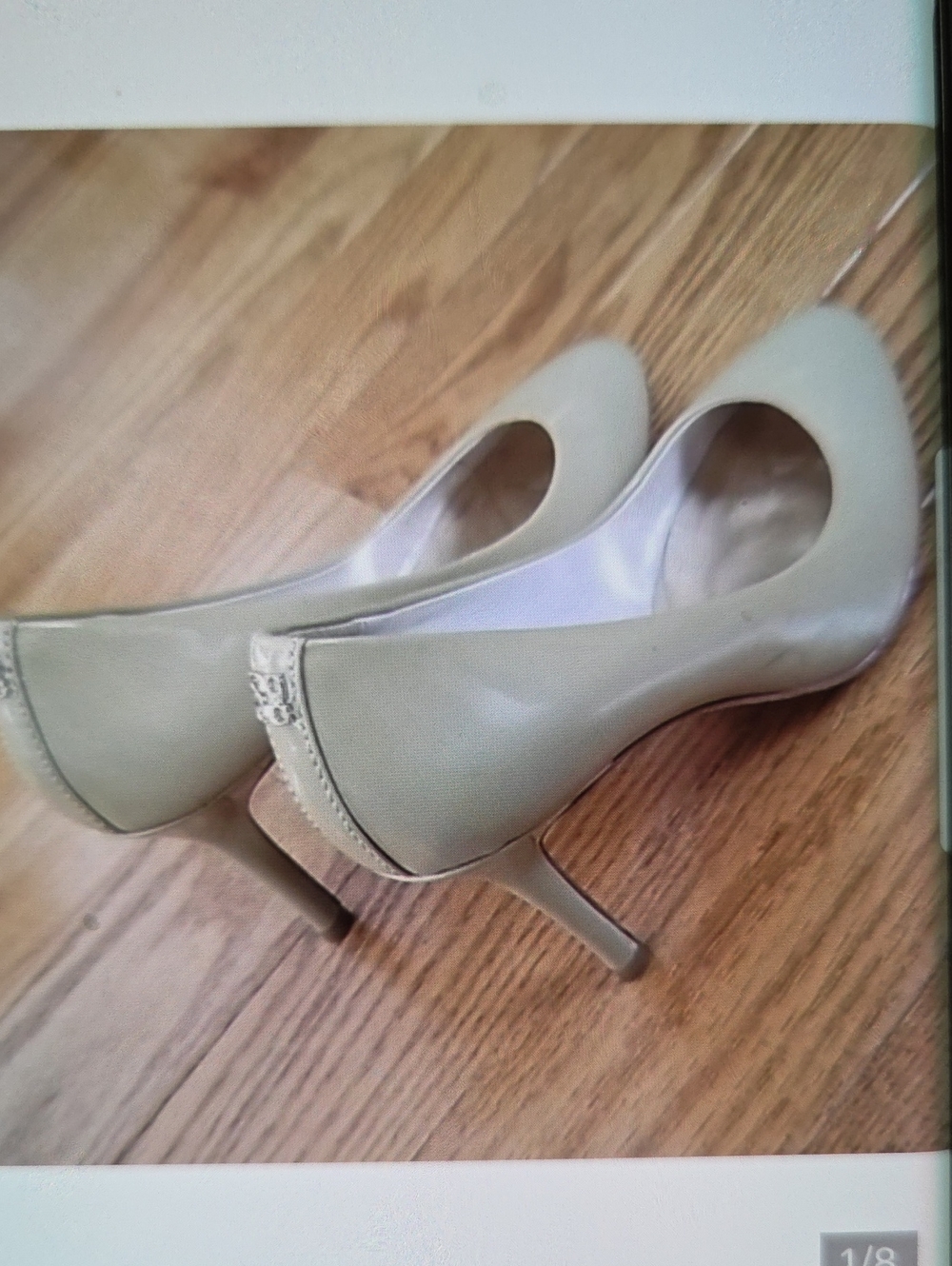 Coach Taupe Women's Pointed Toe Stiletto Heels